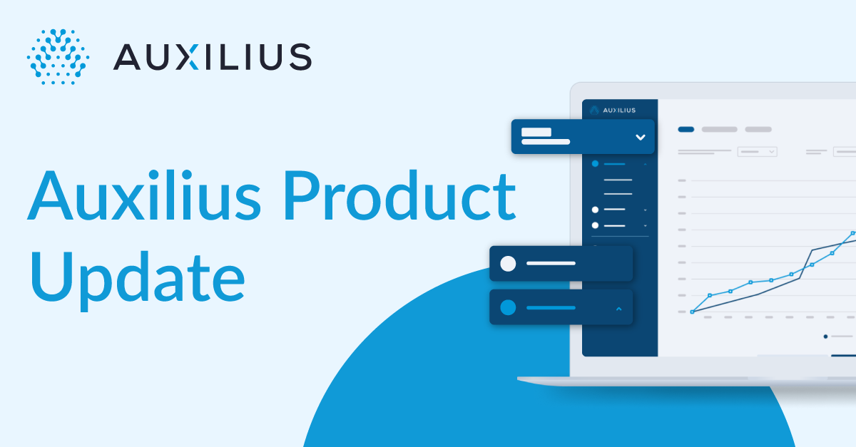 In June we released enhancements to three core features in our Auxilius platform.